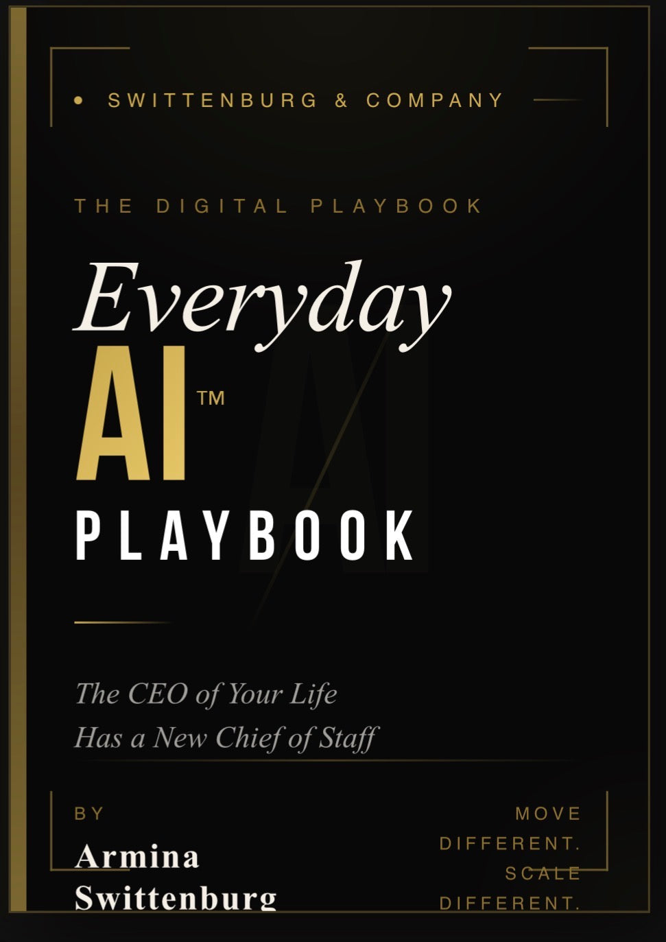 Everyday AI Playbook by Armina Swittenburg
